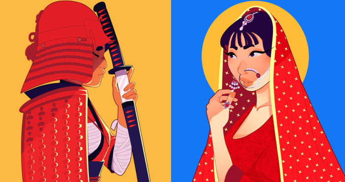 For Inktober Challenge, I Retold A Famous Russian Folktale Like Never Before