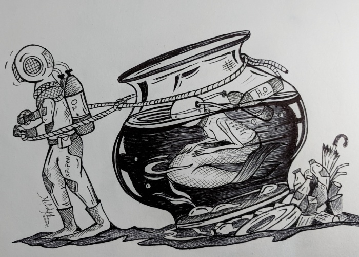 My 31 Illustrations Show The Damage Caused By Plastic Pollution