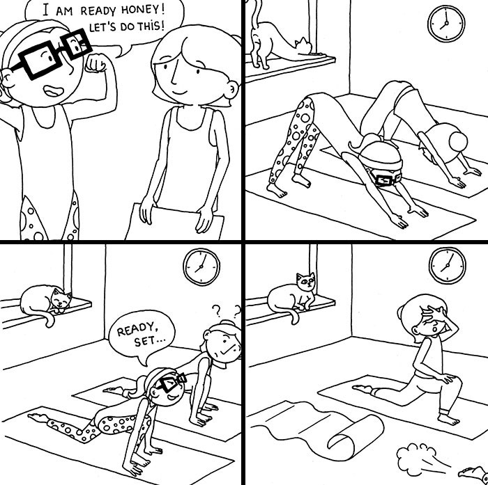 Here Are My 10 New Comics About My Introverted Life With My Extroverted Wife During Lockdown