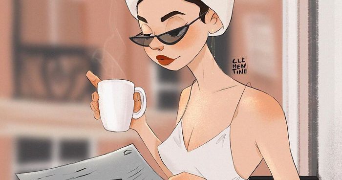 I Draw Illustrations That Show What People Are Doing During Lockdown (15 Pics)