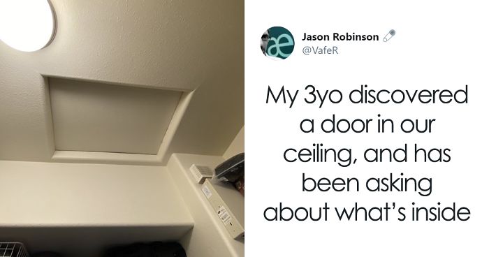 Little Girl Discovers A Mysterious Door On The Ceiling That Leads To A Treasure Hunt Organized By Her Wholesome Dad