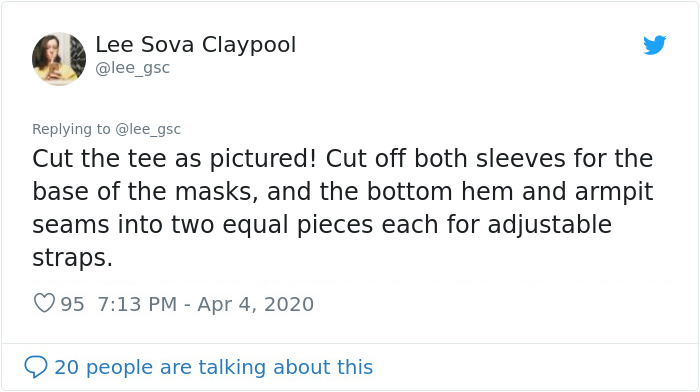 Here's A Simple Guide On How To Make A Face Mask From Old T-Shirts Without A Sewing Machine Here's A Simple Guide On How To Make A Face Mask From Old T-Shirts Without A Sewing Machine