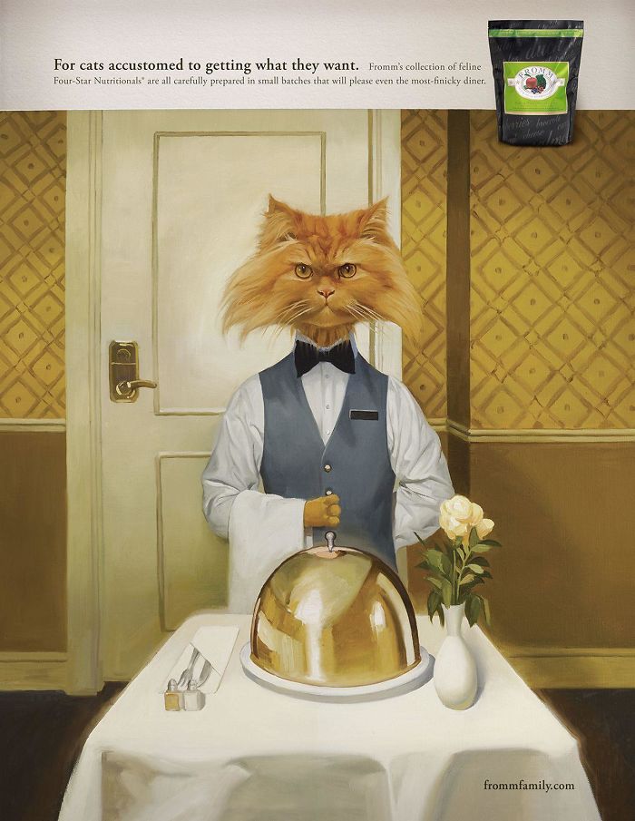 49 Ads Using Cats In A Purrrfect Way