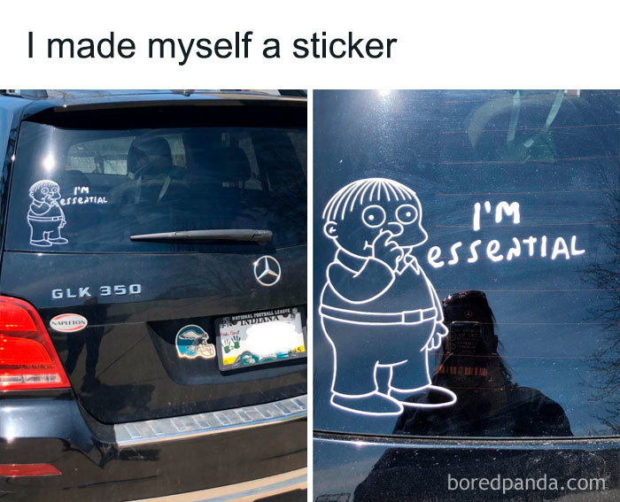 I Made Myself A Sticker