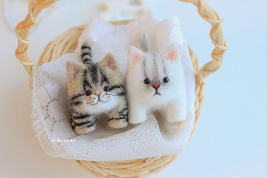 Russian Artist Produces Kittens Made Of Wool So Cute You Will Want One