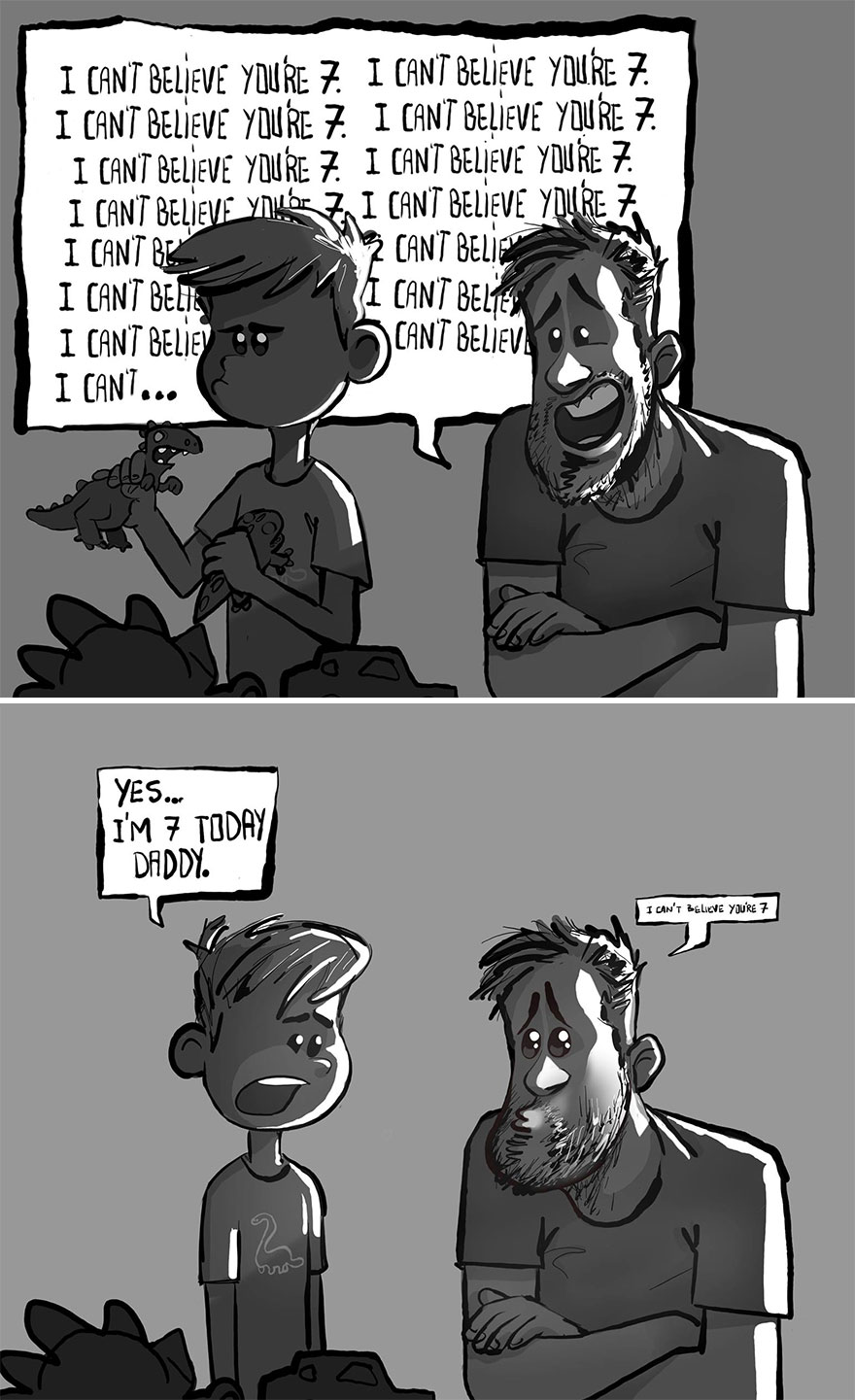 Day 18: Can't Believe He's 7