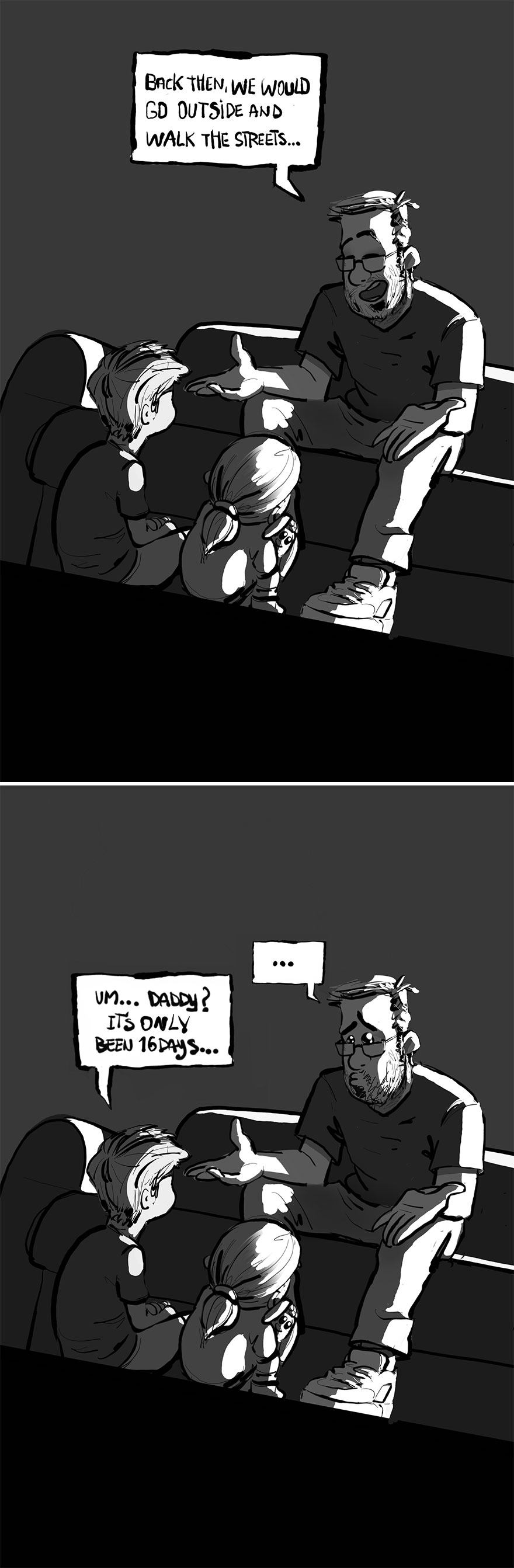 Day 16: We Used To Walk The Streets