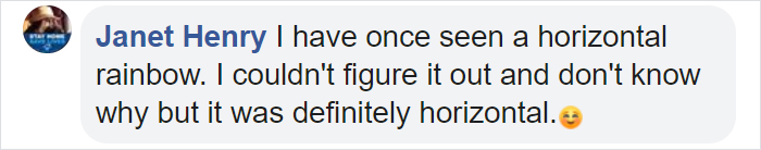 Photograper Captures A Once-In-A-Lifetime Shot Of A 'Horizontal Rainbow' That Filled The Whole Sky Photograper Captures A Once-In-A-Lifetime Shot Of A 'Horizontal Rainbow' That Filled The Whole Sky