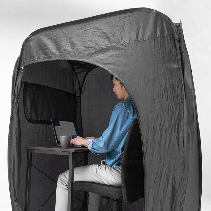 Working From Home Has Never Been Easier With This Office-Tent Working From Home Has Never Been Easier With This Office-Tent