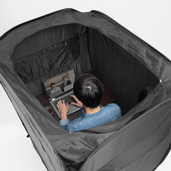 Working From Home Has Never Been Easier With This Office-Tent Working From Home Has Never Been Easier With This Office-Tent
