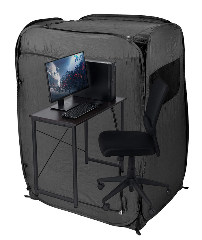 Working From Home Has Never Been Easier With This Office-Tent