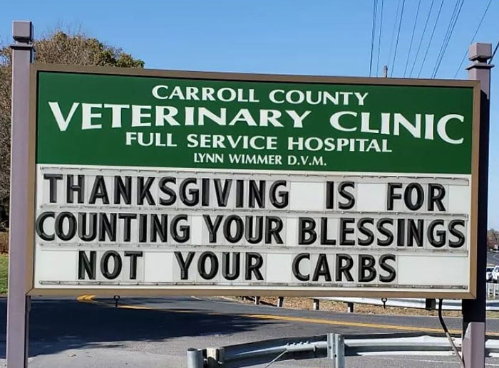 Funny-Carroll-County-Veterinary-Clinic-Signs