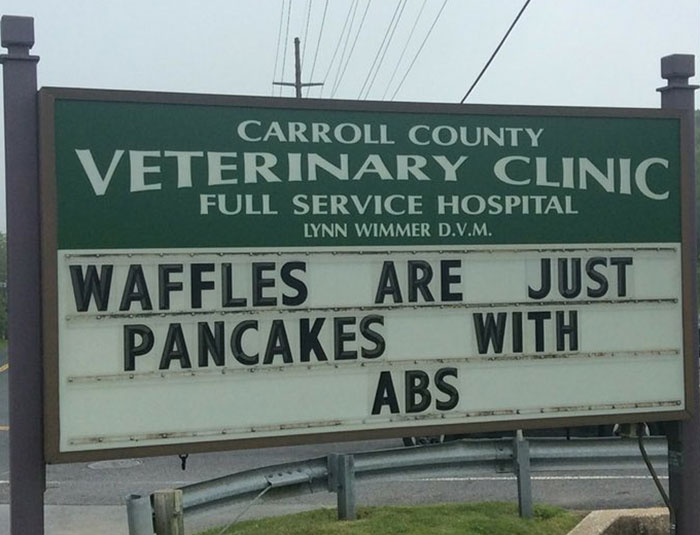 Funny-Carroll-County-Veterinary-Clinic-Signs