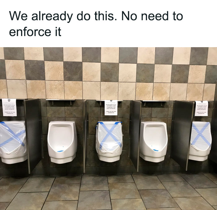 We Already Do This. No Need To Enforce It