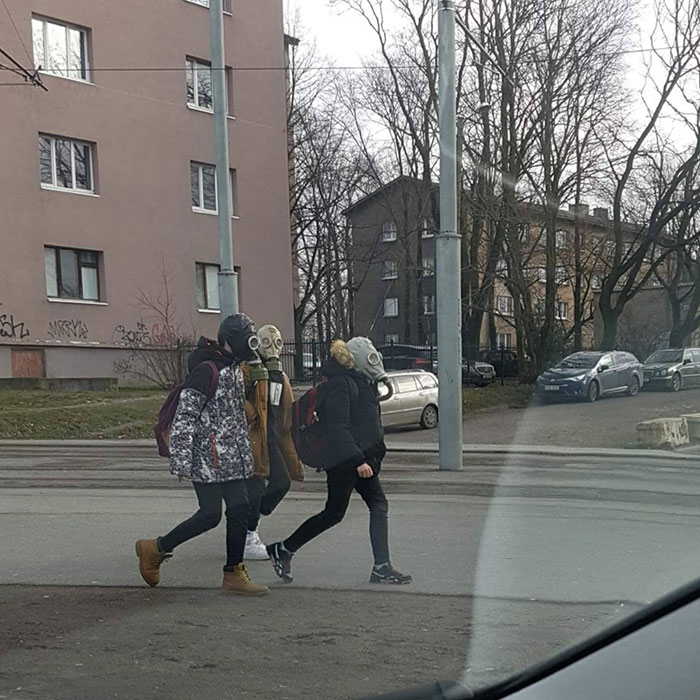 Who Had The Good Idea To Pull Out The Soviet Asbestos Masks?