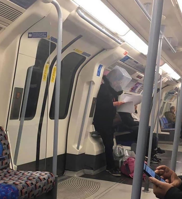 I Would Rather Have Coronavirus Than Wear A Tupperware On My Head