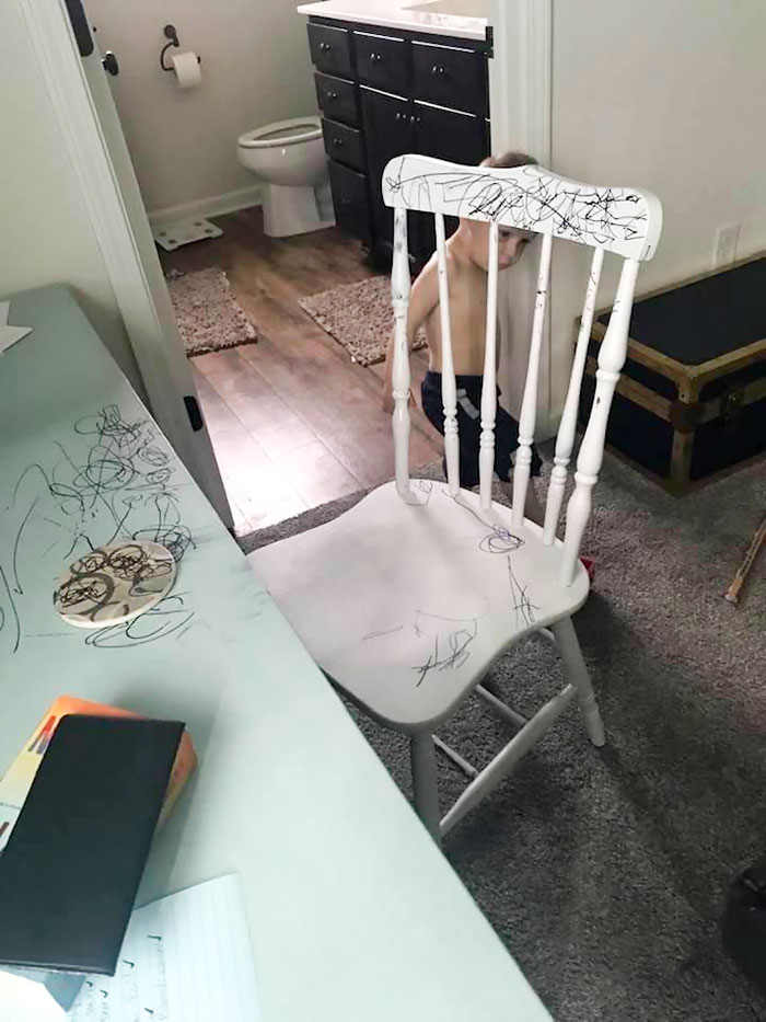 He Found The Permanent Marker