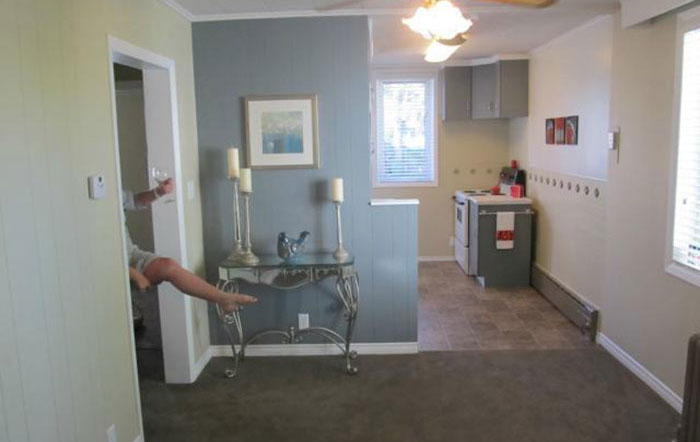 Property Comes Complete With A Frisky Middle-Aged Woman And Half A Bottle Of Chardonnay