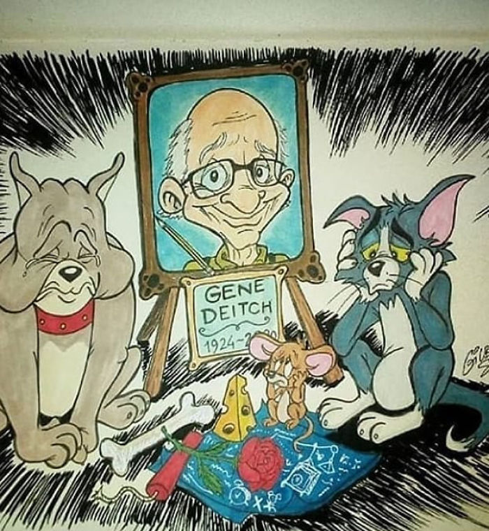 Gene-Deitch-Tom-And-Jerry-Popeye-Illustrator-Tribute