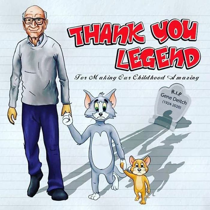 Gene-Deitch-Tom-And-Jerry-Popeye-Illustrator-Tribute