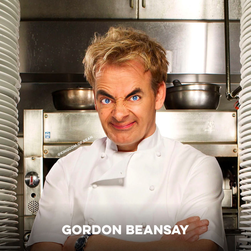 Gordon Ramsay As Mr. Bean