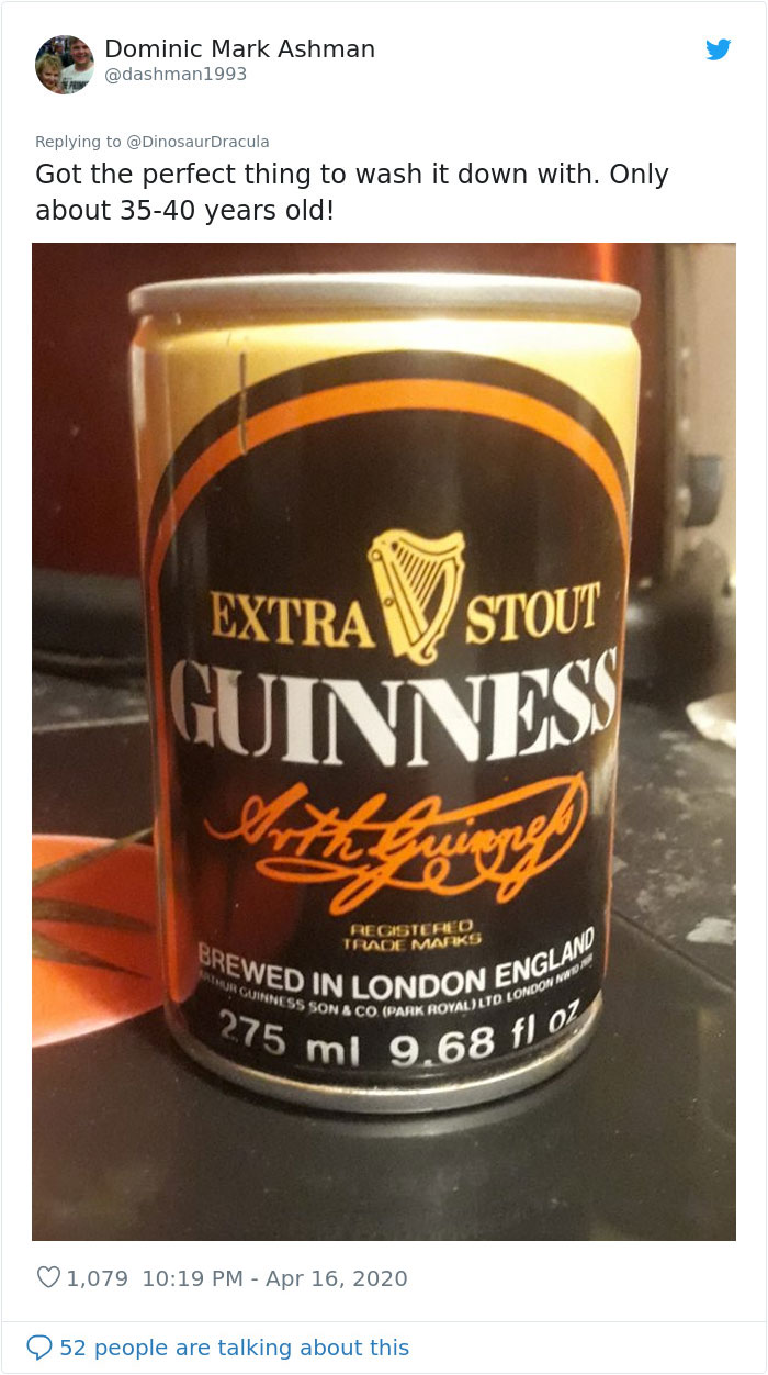 Guy Opens A Can Of Spider-Man Pasta From 1995