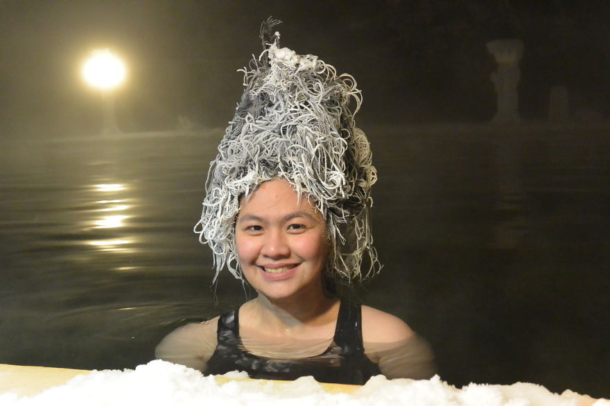 Hair Freezing Contest