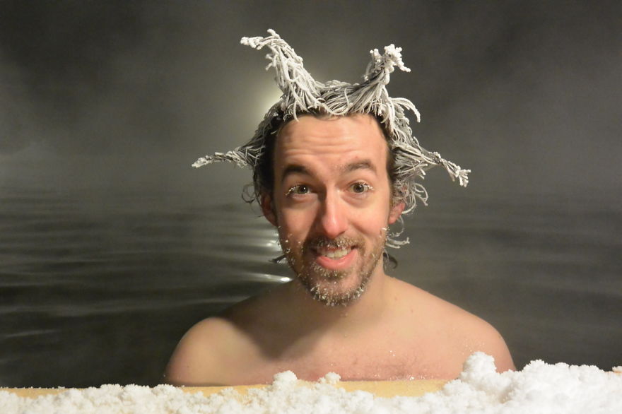 Hair Freezing Contest