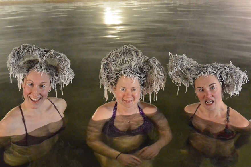 Hair Freezing Contest