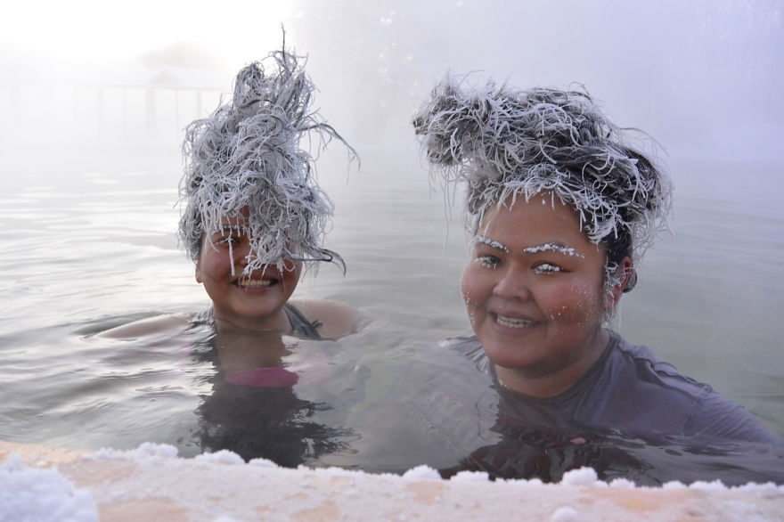 Hair Freezing Contest