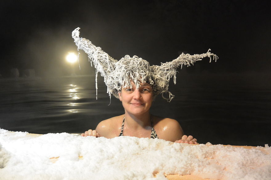 Hair Freezing Contest