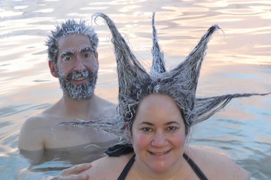 Hair Freezing Contest