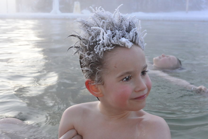 Hair Freezing Contest