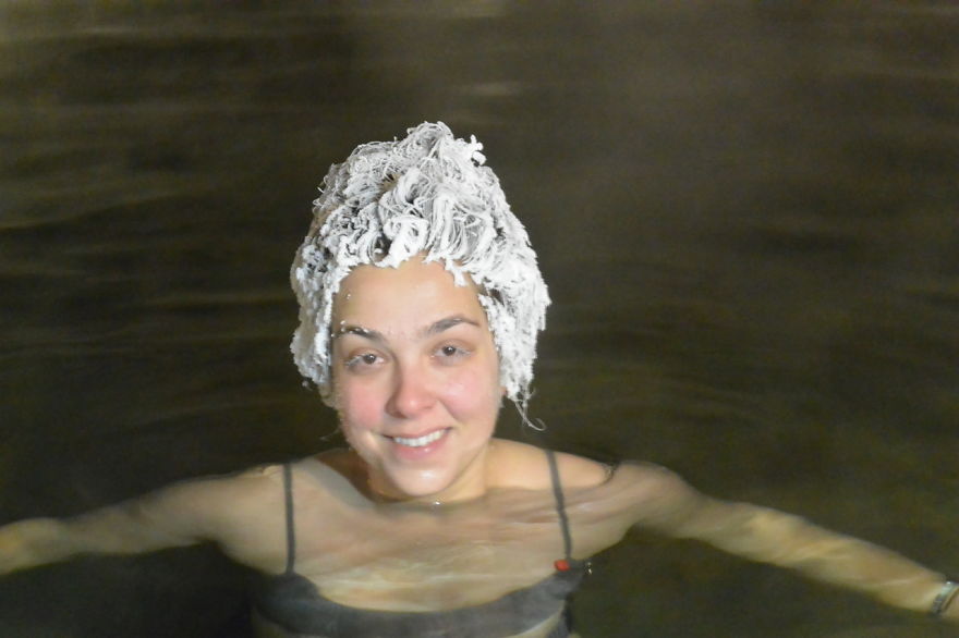 Hair Freezing Contest