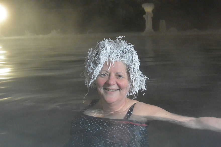 Hair Freezing Contest