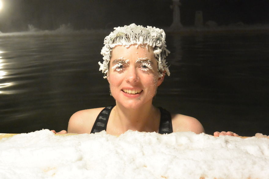 Hair Freezing Contest