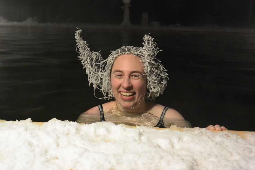Hair Freezing Contest