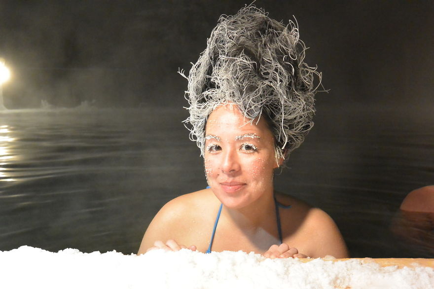 Hair Freezing Contest