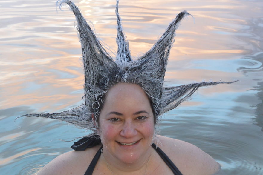 Hair Freezing Contest