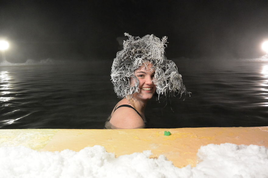 Hair Freezing Contest