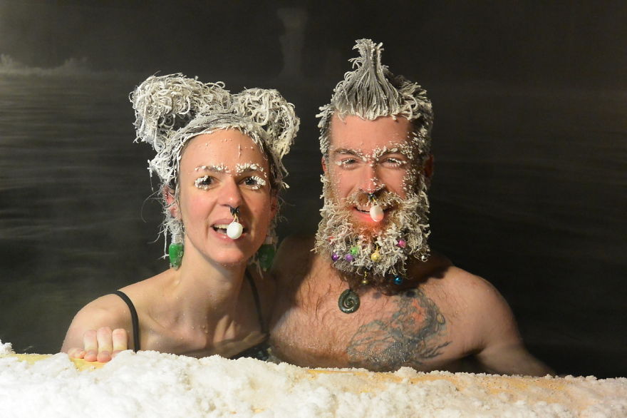 Hair Freezing Contest