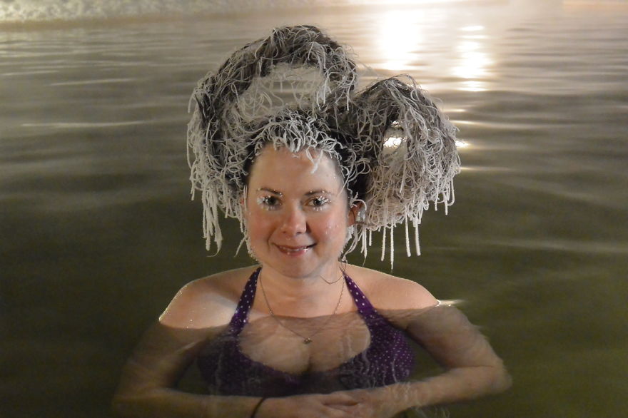 Hair Freezing Contest