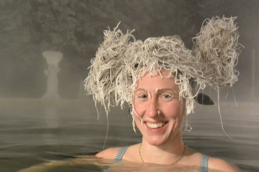 Hair Freezing Contest