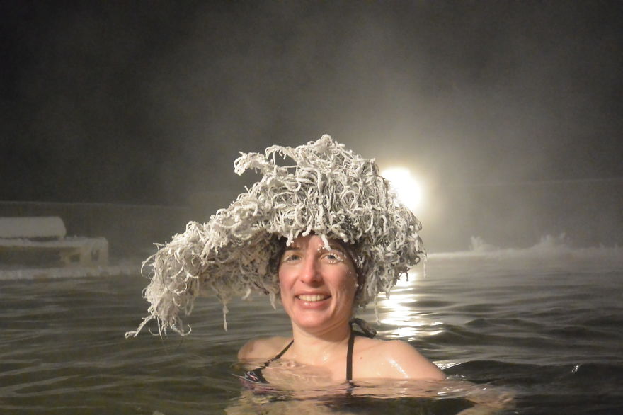 Hair Freezing Contest