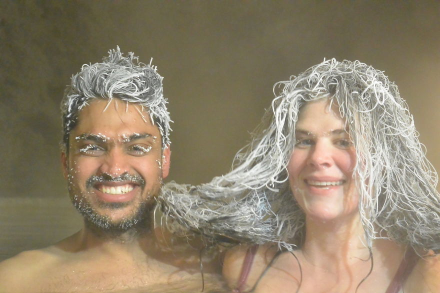 Hair Freezing Contest