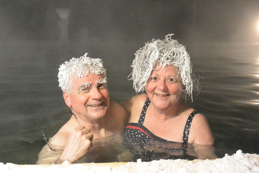 Hair Freezing Contest