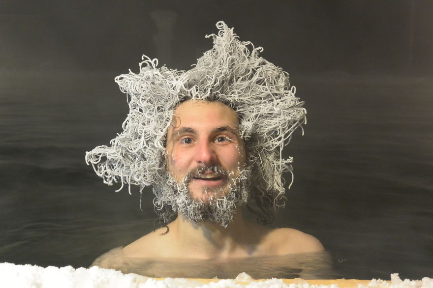 Hair Freezing Contest