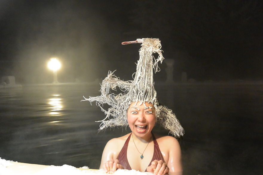 Hair Freezing Contest