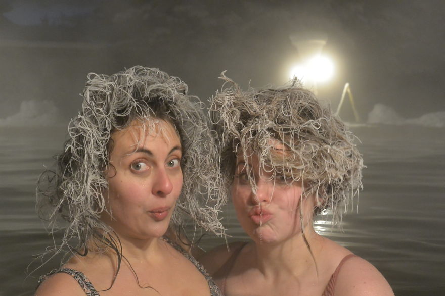 Hair Freezing Contest