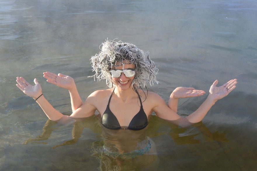 Hair Freezing Contest